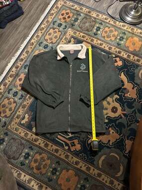 Vintage Tipsy Grand Canyon Full Zip Fleece Jacket Green XL